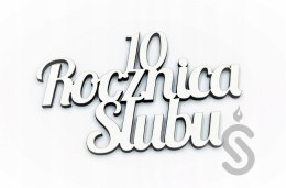 10 rocznica ślubu biały