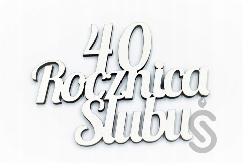 40 rocznica ślubu biały 40 rocznica ślubu biały