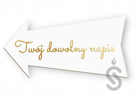 Drogowskaz Dowolny napis pełna Personalizacja 1szt Drogowskaz Dowolny napis pełna Personalizacja 1szt