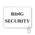 Ring Security - Tablica weselna
