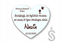 MAGNES podziękowania dla gości Komunia Święta