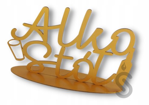 Napis weselny z podstawką Alko Stół 30cm Napis weselny z podstawką Alko Stół 30cm