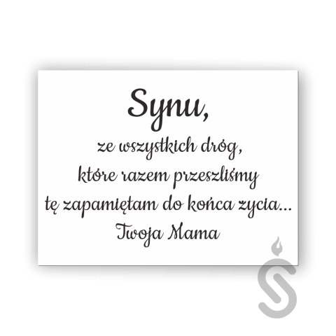Hurt - Synu, ze wszystkich dróg, które razem przeszliśmy tę zapamiętam do końca życia. Twoja Mama Hurt - Synu, ze wszystkich dróg, które razem przeszliśmy tę zapamiętam do końca życia. Twoja Mama