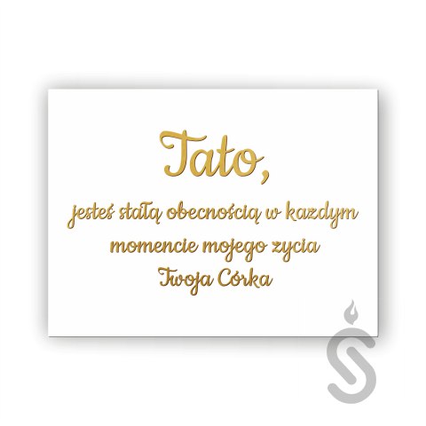 Hurt - Tato, jesteś stałą obecnością w każdym momencie mojego życia Twoja Córka Hurt - Tato, jesteś stałą obecnością w każdym momencie mojego życia Twoja Córka