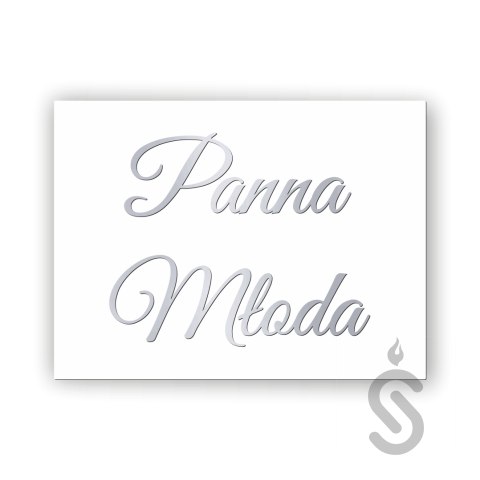 Hurt - Tablica weselna - Panna Młoda Hurt - Tablica weselna - Panna Młoda
