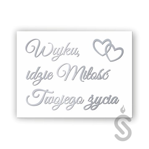 Hurt - Tablica weselna - Wujku, idzie miłość Twojego życia Hurt - Tablica weselna - Wujku, idzie miłość Twojego życia