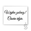 Hurt - Wujku zobacz! Ciocia idzie - Tablica weselna