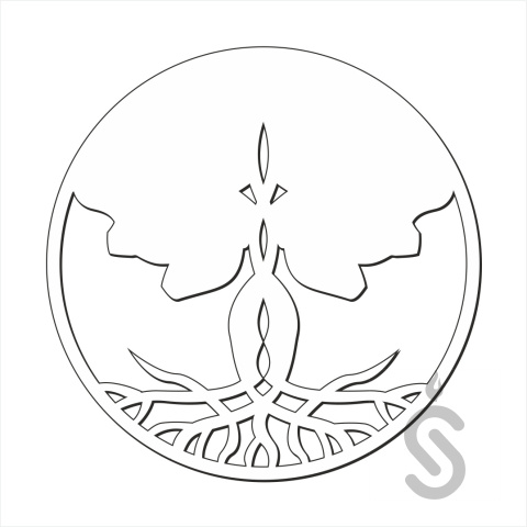 Drzewo tribal - Baza pod Chrobotek Drzewo tribal - Baza pod Chrobotek