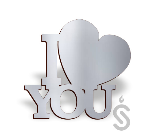 I Love You - Napis Dekoracyjny I Love You - Napis Dekoracyjny