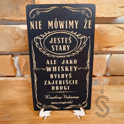 Kartka urodzinowa z motywem Jack Daniel's personalizowana