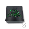 Merry Christmas box 2 czarny