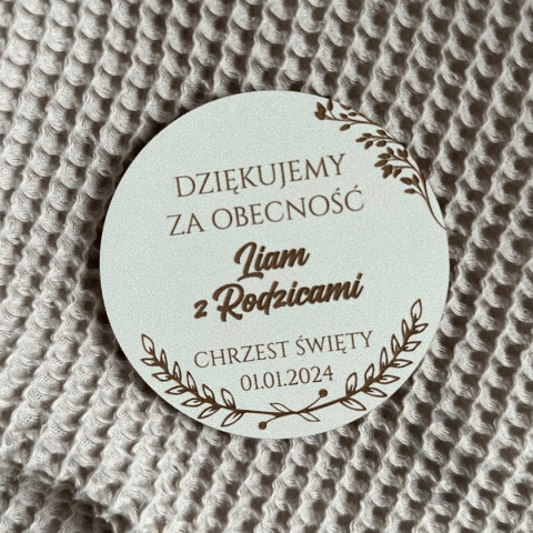 Magnes - Podziękowania dla Gości Chrzest Święty