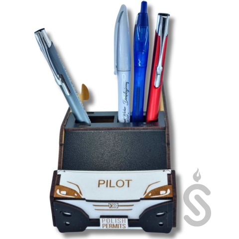 Personalizowany pojemnik na karteczki dla firm transportowych Personalizowany pojemnik na karteczki dla firm transportowych