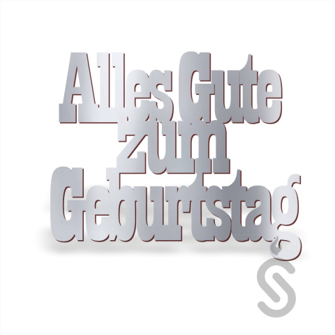 Alles Gute zum Geburtstag - Napis Dekoracyjny Alles Gute zum Geburtstag - Napis Dekoracyjny