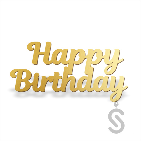 Happy Birthday v1 - napis dekoracyjny Happy Birthday v1 - napis dekoracyjny
