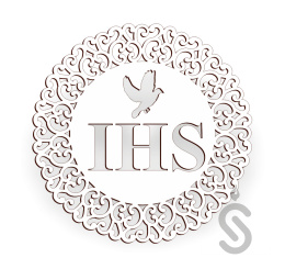 IHS Mandala - obręcz dekoracyjna