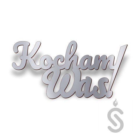 Kocham Was! - Napis Dekoracyjny Kocham Was! - Napis Dekoracyjny