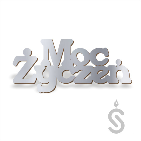 Moc Życzeń - Napis dekoracyjny Moc Życzeń - Napis dekoracyjny