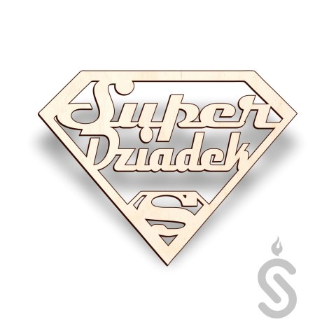 Super Dziadek - Napis Dekoracyjny Super Dziadek - Napis Dekoracyjny