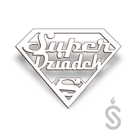 Super Dziadek - Napis Dekoracyjny Super Dziadek - Napis Dekoracyjny