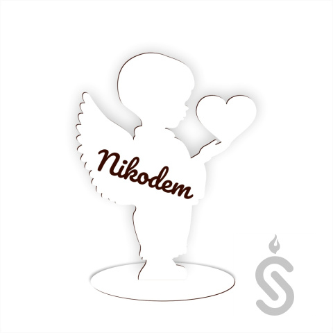 Aniołek na ołtarz Chłopiec PERSONALIZACJA 24cm Aniołek na ołtarz Chłopiec PERSONALIZACJA 24cm