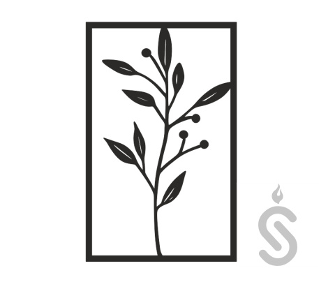 Kwiat v2 - Dekoracja ścienna Kwiat v2 - Dekoracja ścienna