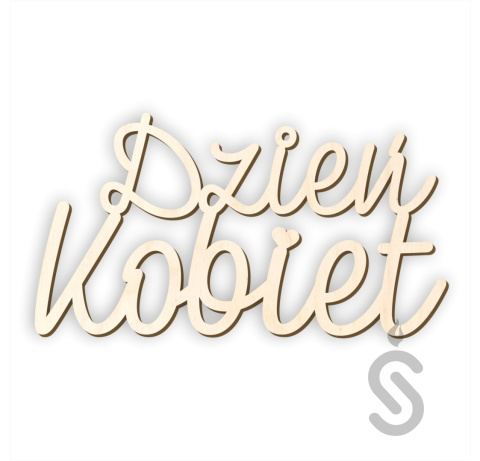 Dzień Kobiet v2 - Napis dekoracyjny Dzień Kobiet v2 - Napis dekoracyjny