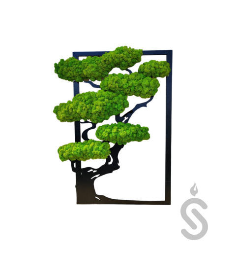 Bonsai prostokąt personalizowany napis - Baza pod Chrobotek Bonsai prostokąt personalizowany napis - Baza pod Chrobotek