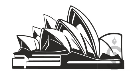 Opera Sydney - Dekoracja ścienna Opera Sydney - Dekoracja ścienna