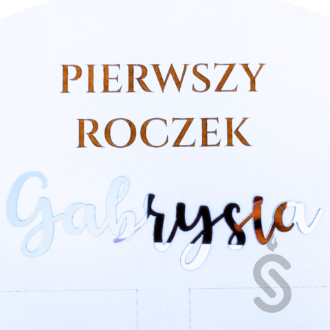 Samolot - Pierwszy rok życia dziecka - tablica dekoracyjna na zdjęcia Samolot - Pierwszy rok życia dziecka - tablica dekoracyjna na zdjęcia